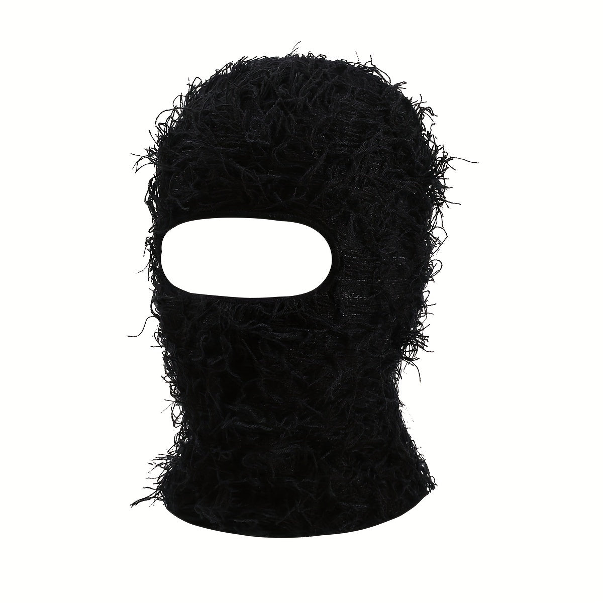 Foxeve Ski Mask Balaclava Distressed Knitted Face Mask for Men/Women Cold Weather   WindProof