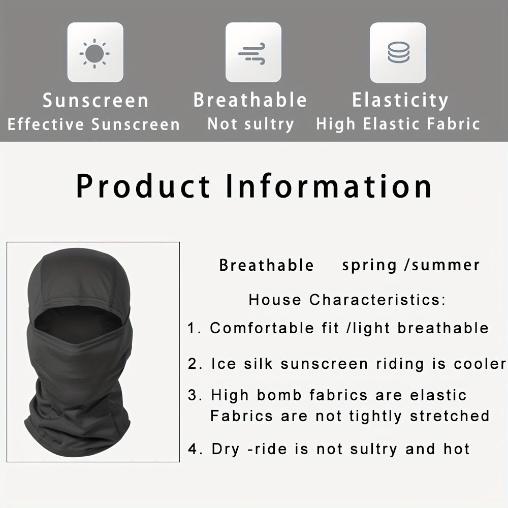 Foxeve Balaclava Face Mask Cycling Full Face Mask